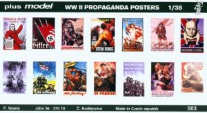 Plus Model 1/35 WW II. Propaganda Posters