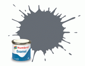 Humbrol Extra Dark Sea Grey (Satin) - 14ml enamel