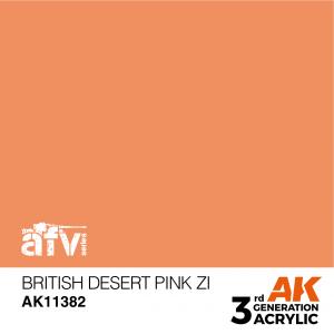 AK Interactive British Desert Pink ZI 17 ml