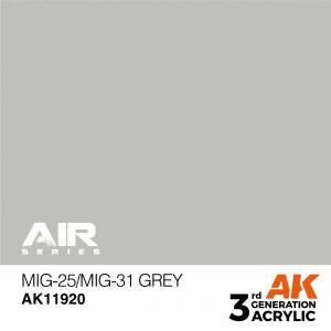 AK Interactive MiG-25/MiG-31 Grey 17 ml
