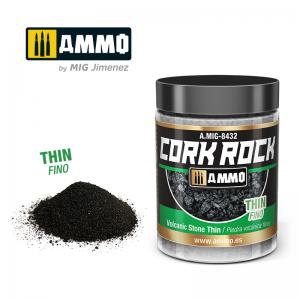 Ammo Mig Jimenez TERRAFORM CORK ROCK Volcanic Rock Thin (Jar 100mL)