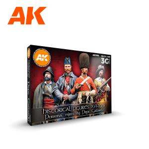 AK Interactive SIGNATURE SET. HISTORICAL FIG. S. XVI-XVIII Pepe G