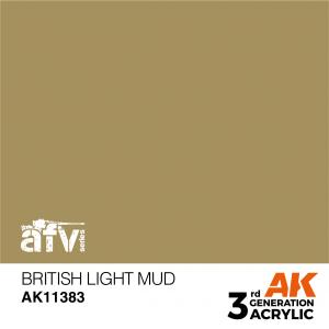 AK Interactive British Light Mud 17 ml