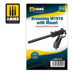 Ammo Mig Jimenez Browning M1919 with Mount