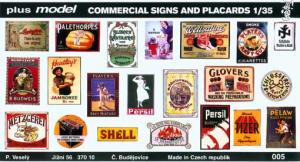 Plus Model Commercial Signs and Placards