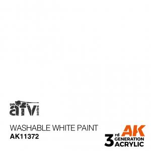 AK Interactive Washable White Paint 17 ml