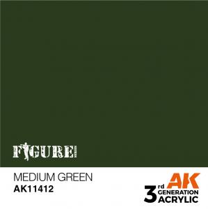 AK Interactive Medium Green 17 ml
