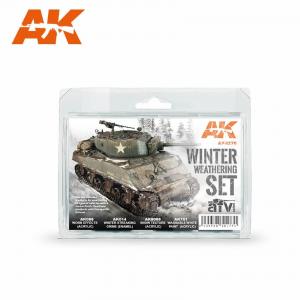 AK Interactive WINTER WEATHERING SET