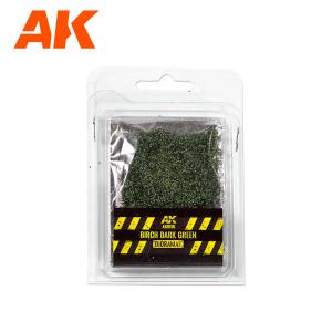 AK Interactive BIRCH DARK GREEN LEAVES - 28 mm. 1/72 (Bag 7 gr.)