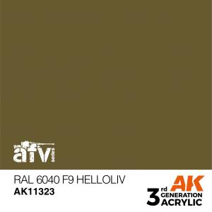 AK Interactive RAL 6040 F9 Helloliv 17 ml