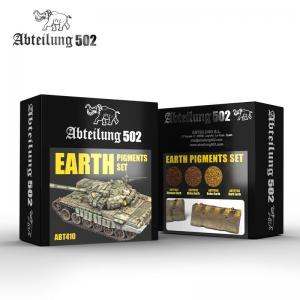 Abteilung 502 EARTH PIGMENTS SET