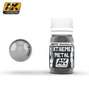 AK Interactive XTREME METAL STAINLESS STEEL