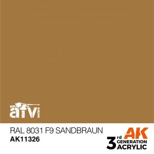 AK Interactive RAL 8031 F9 Sandbraun 17 ml