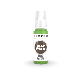 AK Interactive Luminous Green INK 17ml