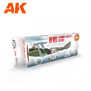 AK Interactive WWI German Aircraft Colors SET 3G