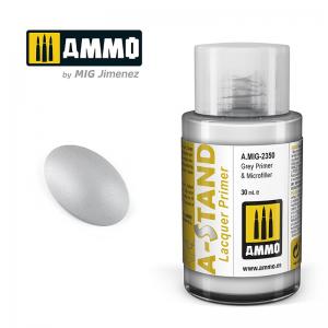 Ammo Mig Jimenez A-STAND Grey Primer & Microfiller
