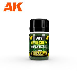 AK Interactive Vivid Green Mossy Texture 35 ml