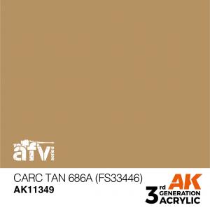 AK Interactive CARC Tan 686A (FS33446) 17 ml