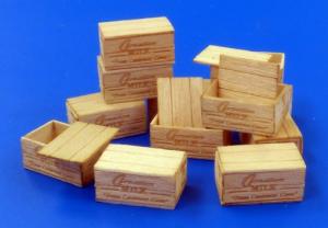 Plus Model U.S.Wooden crates for condensed milk