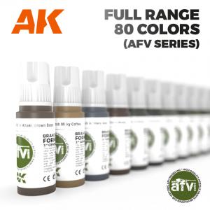 AK Interactive 3rd Gen Acrylics: AFV Series Range
