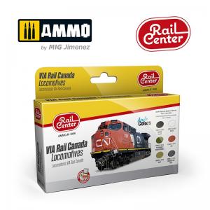 Ammo Mig Jimenez Via Rail Canada Locomotives