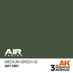 AK Interactive Medium Green 42 17 ml