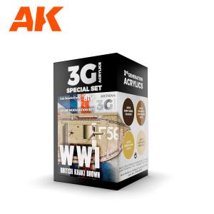 AK Interactive WWI BRITISH COLORS MOD 3G