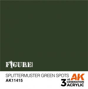 AK Interactive Splittermuster Green Spots 17 ml