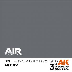AK Interactive RAF Dark Sea Grey BS381C/638 17 ml