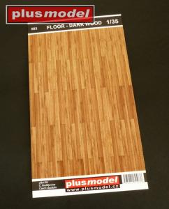 Plus Model Floor - dark wood 130 x 190 mm
