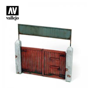 Vallejo Village Gate 15x15cm