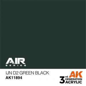 AK Interactive IJN D2 Green Black 17 ml