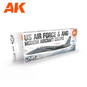 AK Interactive US Air Force & ANG Modern Aircraft Colors SET 3G
