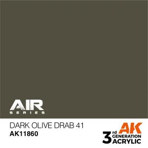AK Interactive Dark Olive Drab 41 17 ml
