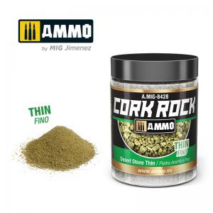 Ammo Mig Jimenez TERRAFORM CORK ROCK Desert Stone Thin (Jar 100mL)