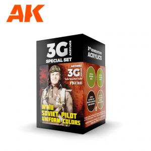 AK Interactive WWII SOVIET UNIFORM COLORS 3G