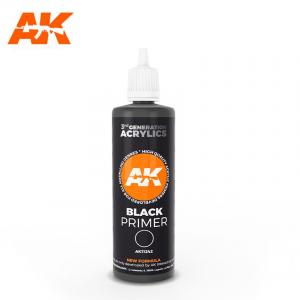 AK Interactive BLACK PRIMER 100ML
