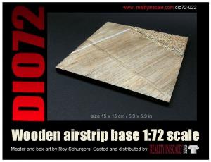 Reality in Scale Wooden Airstrip Base