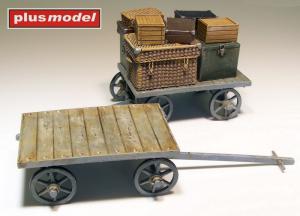 Plus Model Railway car on baggages