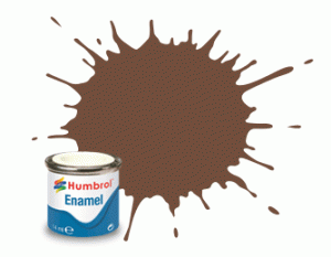 Humbrol Chocolate (Matt) - 14ml enamel