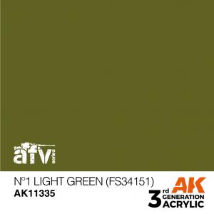 AK Interactive Nº1 Light Green (FS34151) 17 ml