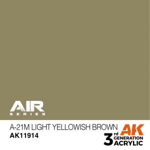 AK Interactive A-21m Light Yellowish Brown 17 ml