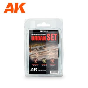AK Interactive URBAN SET - Liquid Pigment (3 ref x 1unit)