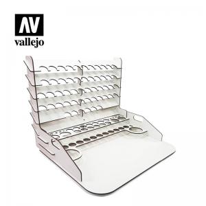 Vallejo Paint display & work station with vertical storage