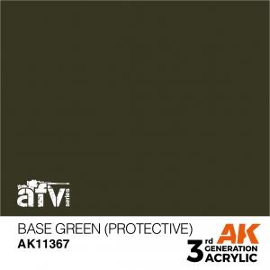 AK Interactive Base Green (Protective) 17 ml