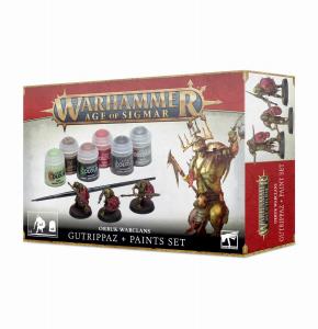 Games Workshop Orruk Warclans Gutrippaz + Paint Set + Paint Set