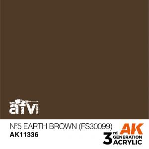 AK Interactive Nº5 Earth Brown (FS30099) 17 ml