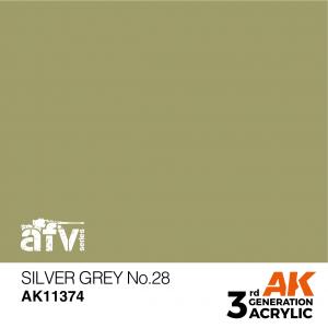 AK Interactive Silver Grey No.281 7 ml