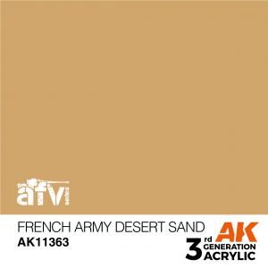 AK Interactive French Army Desert Sand 17 ml