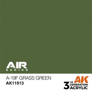 AK Interactive A-19f Grass Green 17 ml